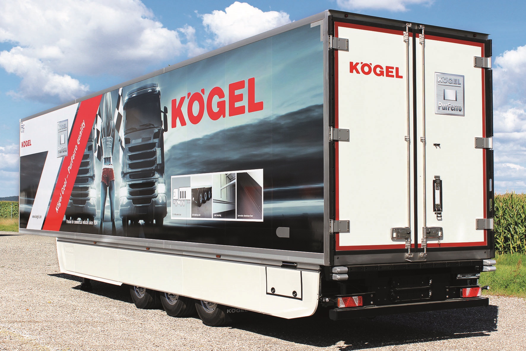 Dr kogel. Kögel Trailer завод. Прицепы Когель карго. Полуприцеп рефрижераторный Kogel cool-PURFERRO quality, (VIN): wk0s0002400269624. Kogel Maxx logo.