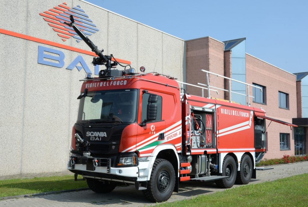 Veicolo Antincendio Scania