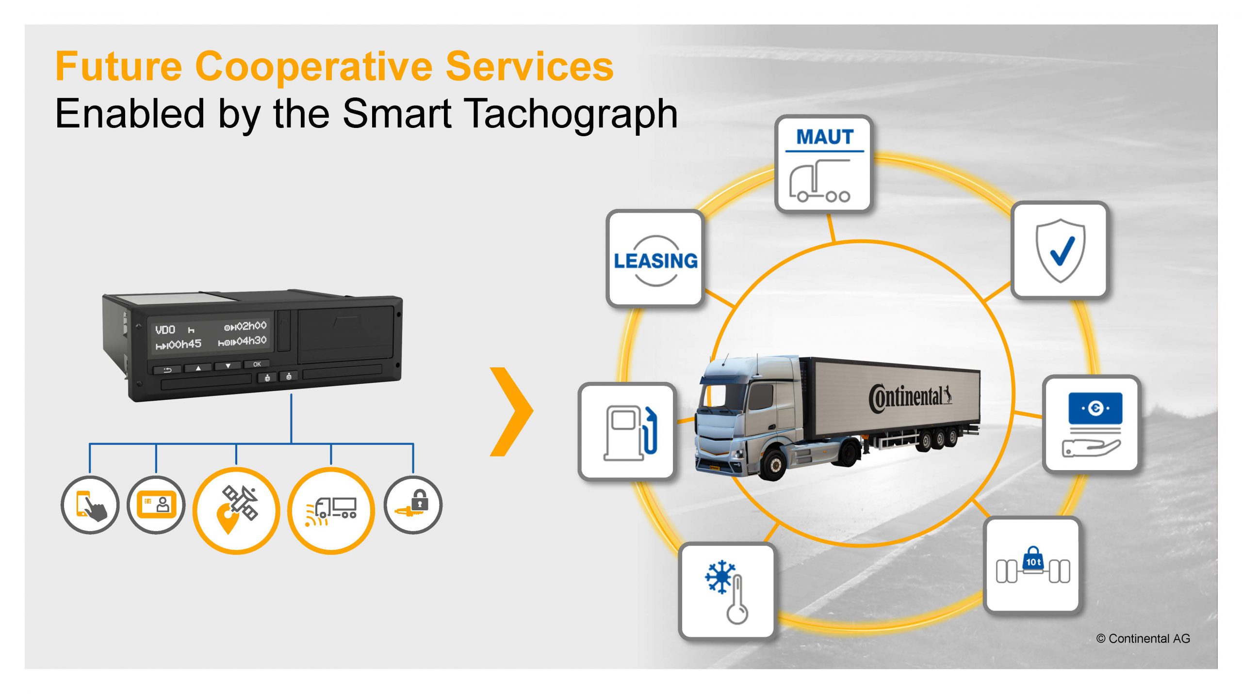 Continental vuole diventare partner a 360° delle imprese di autotrasporto.