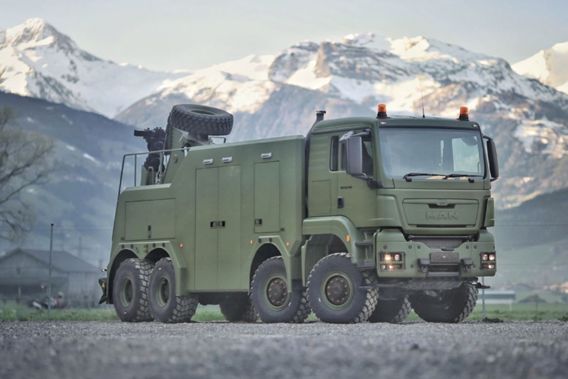 Rheinmetall, i veicoli militari pesanti con motore MAN. La serie HX Man-militare