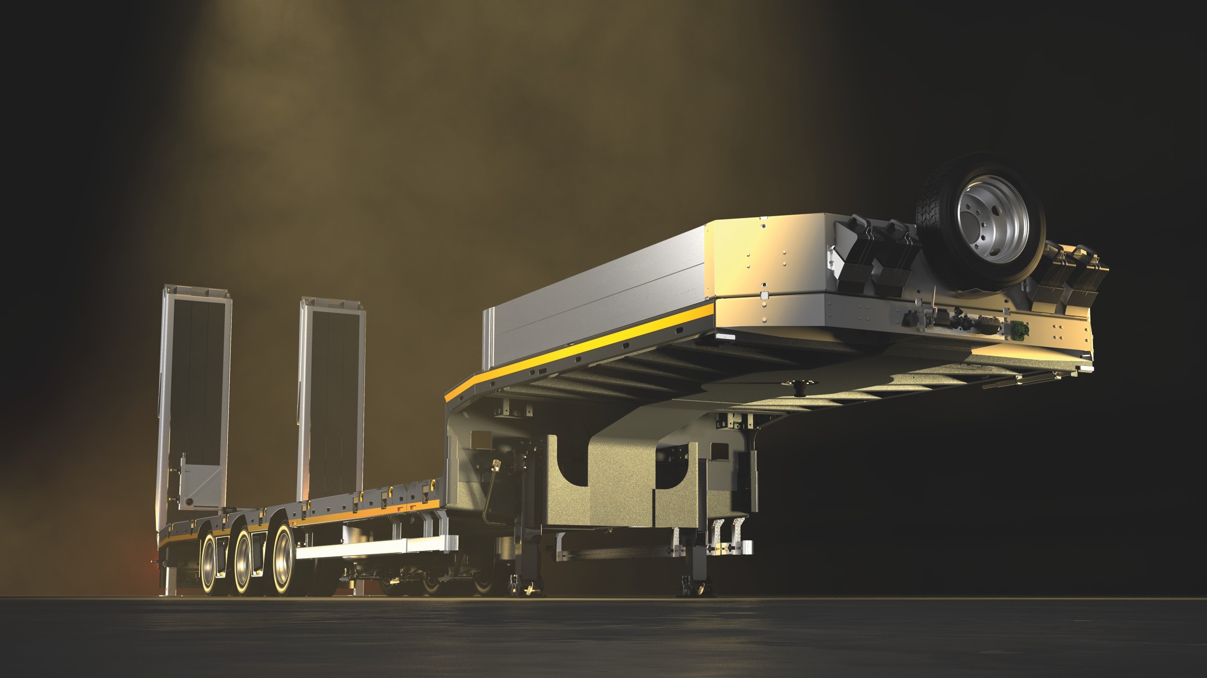 Il Goldhofer Stepstar segna una svolta nel trasporto delle macchine movimento terra