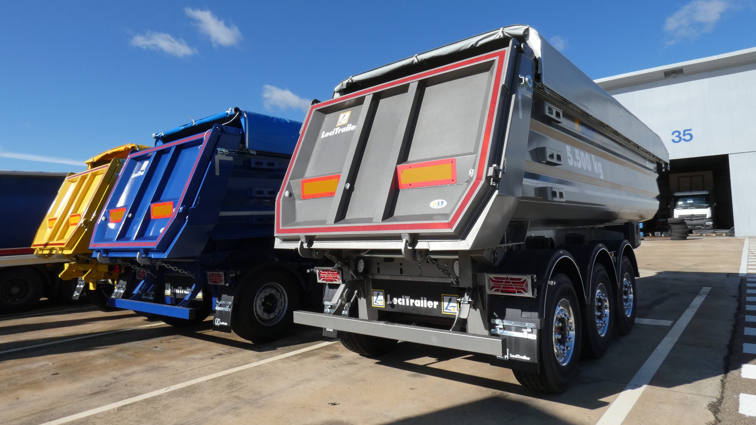 Lecitrailer permette portate elevate con la gamma K-Light Lecitrailer permette portate elevate con la gamma K-Light