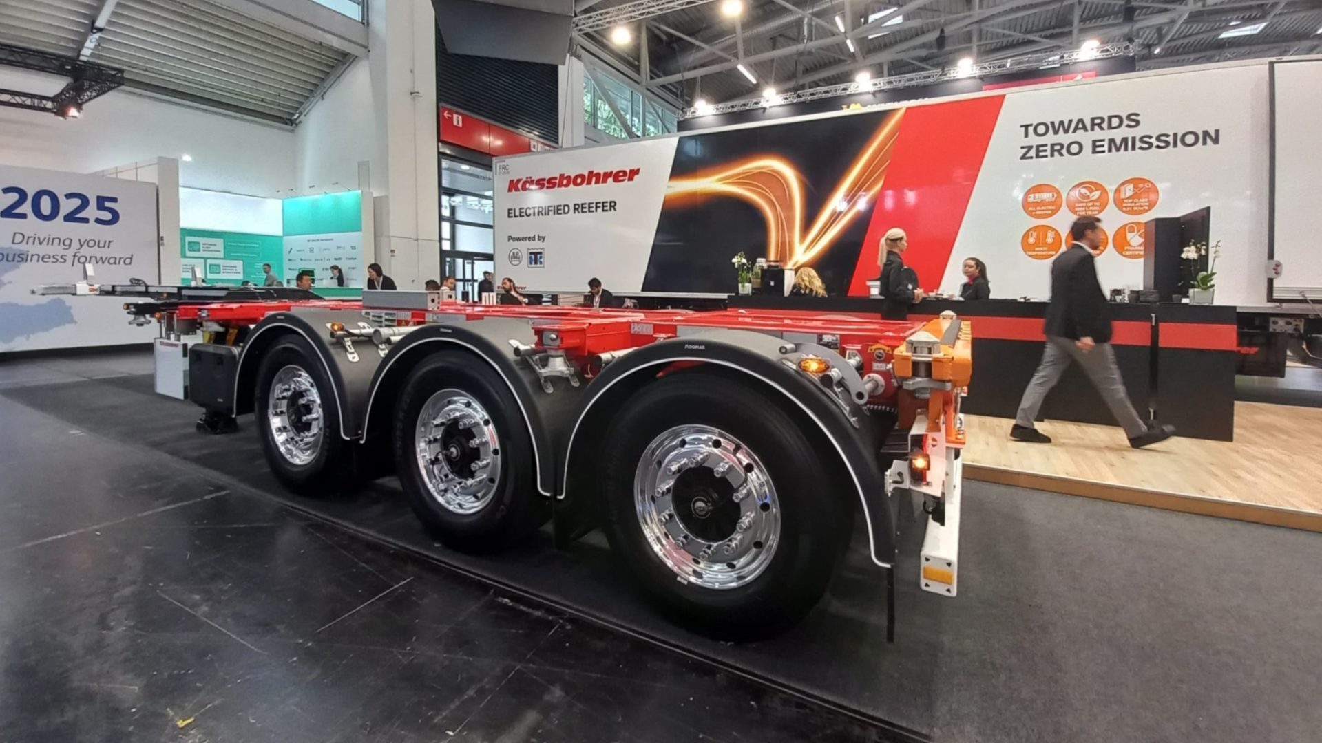 Award Winning Extendable Container Chassis