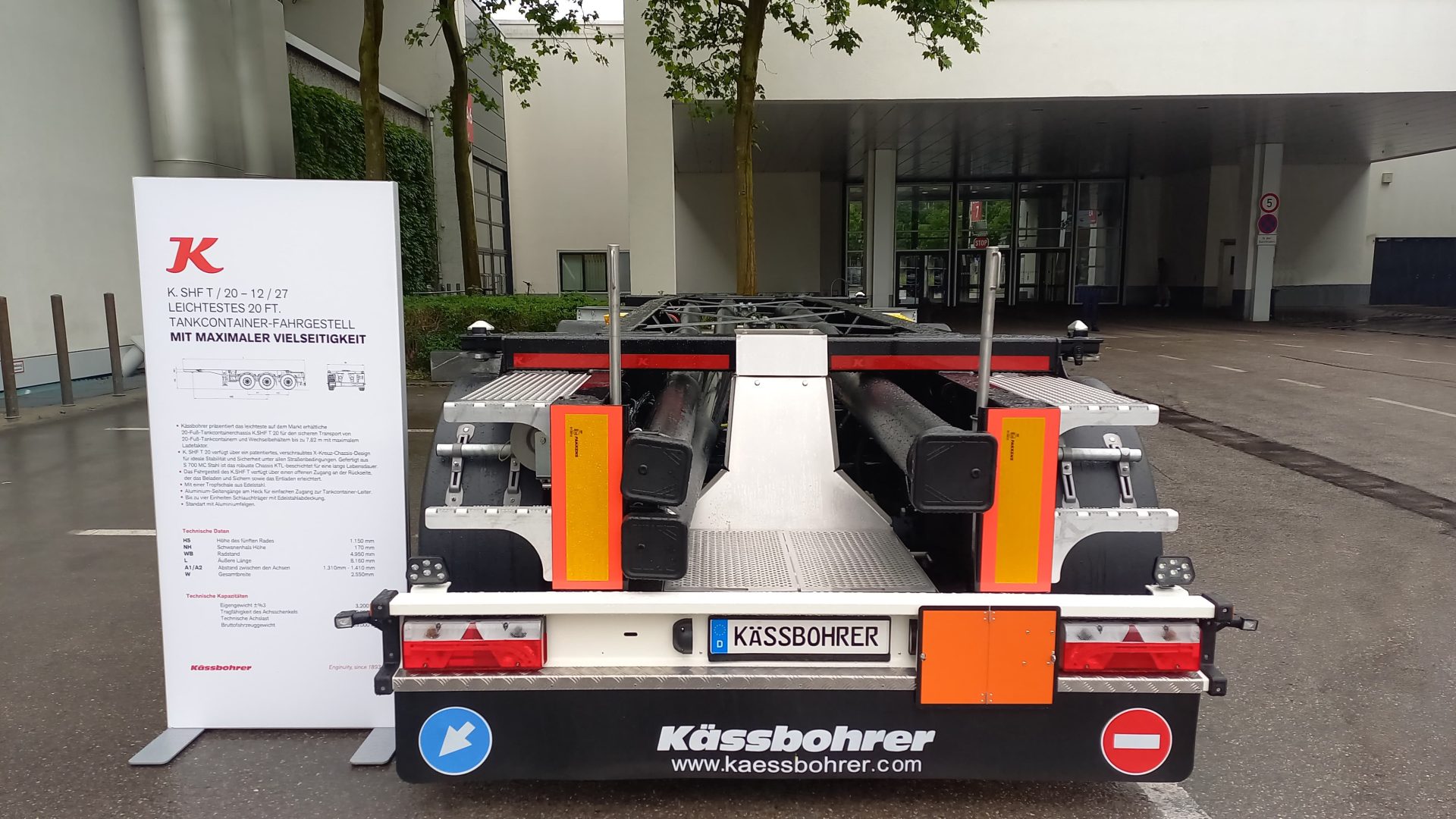 Tank Container Chassis SHFT
