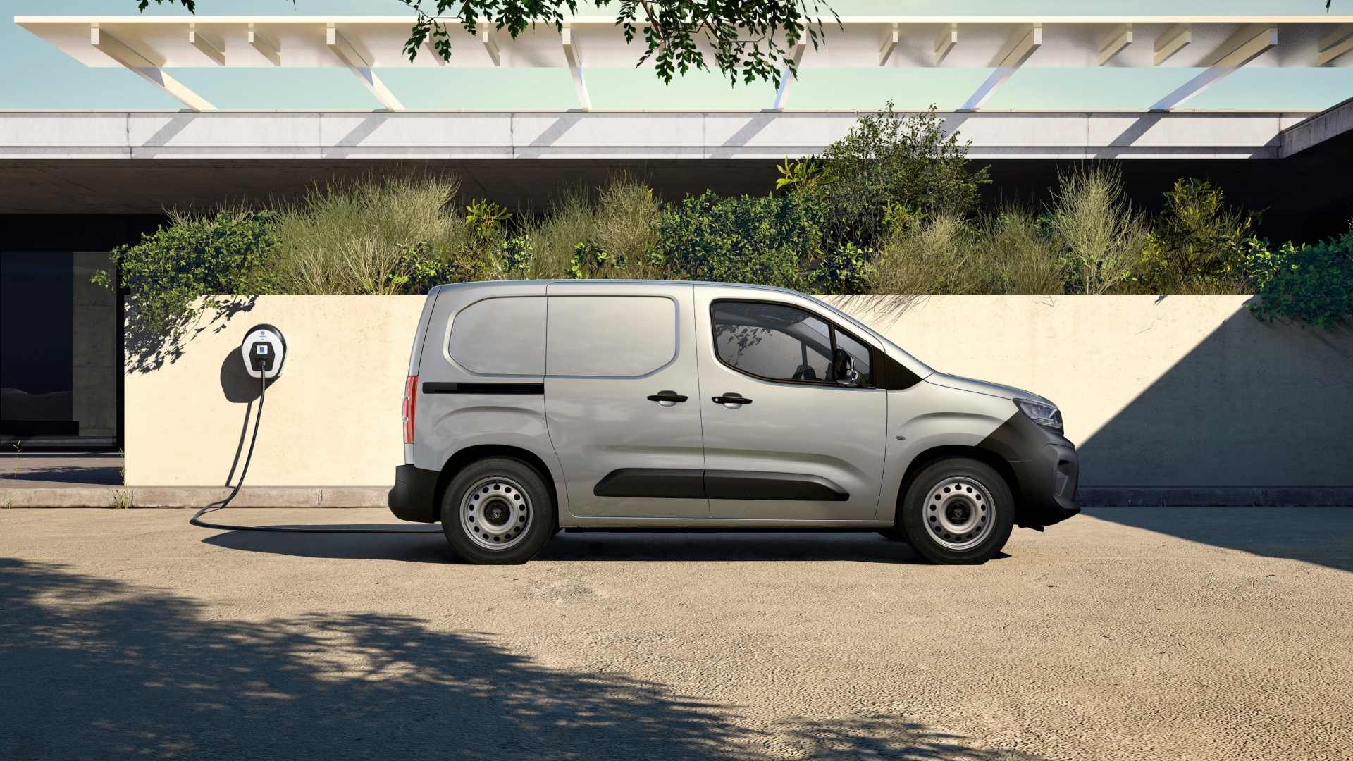 Vista laterale dello Smart Compact Van